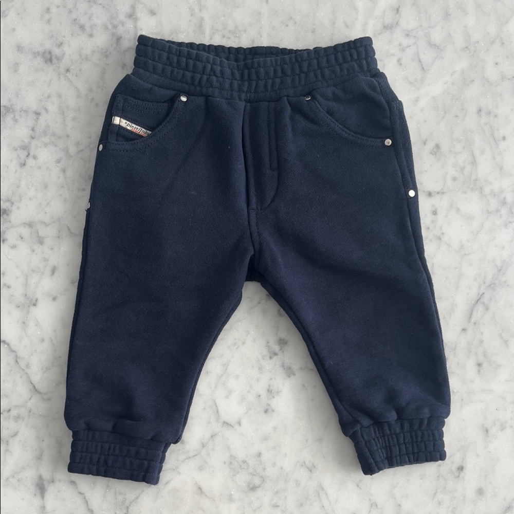 Navy Blue Kids Jogger Pants